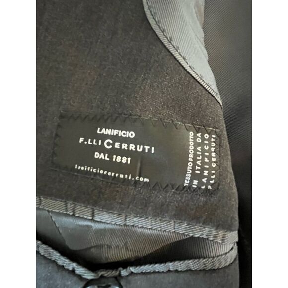 Banana Republic Men's Gray Wool Blazer Size 40L Business Formal - Picture 5 of 14